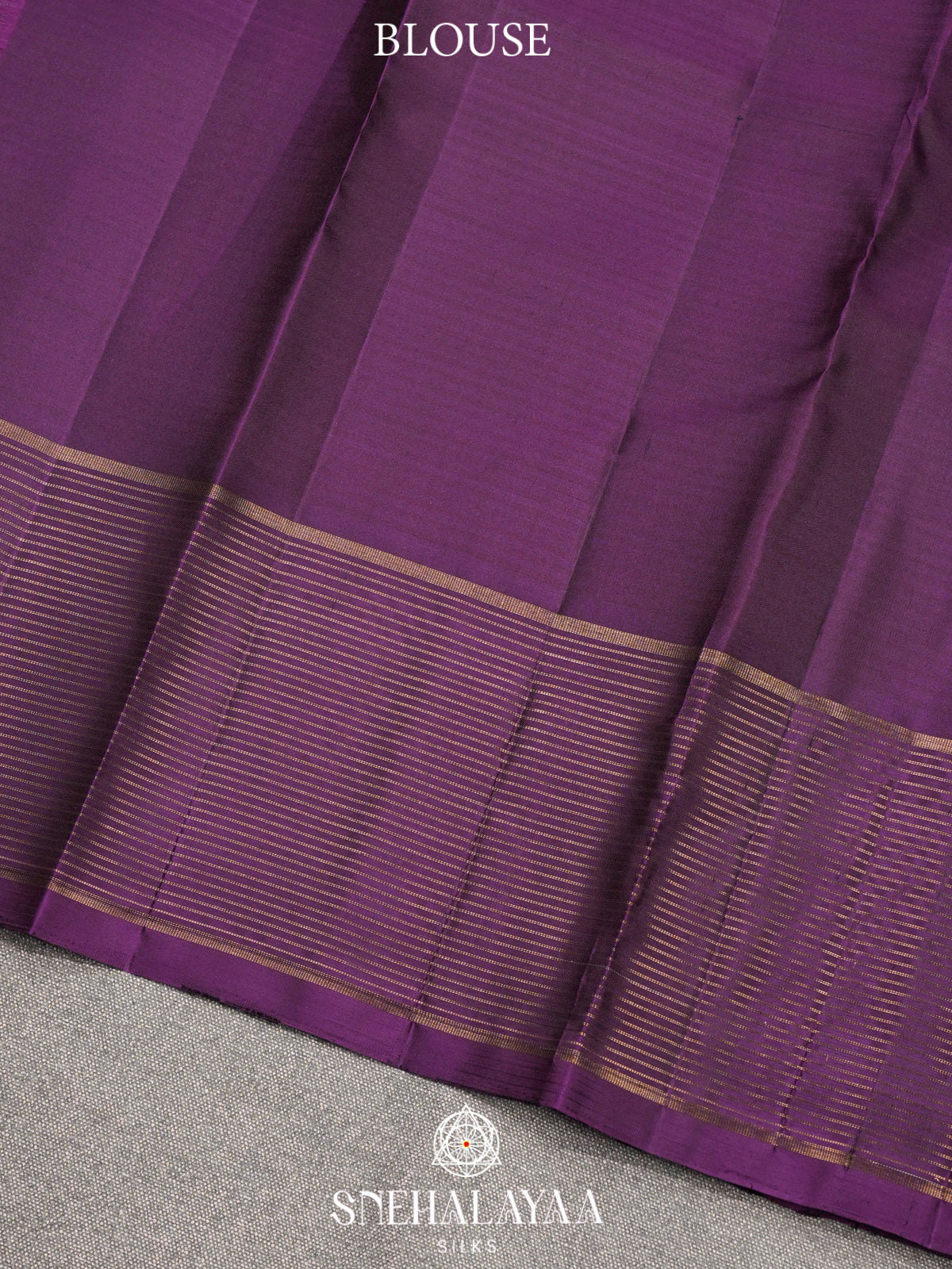 Grey Kanjivaram Silk Saree