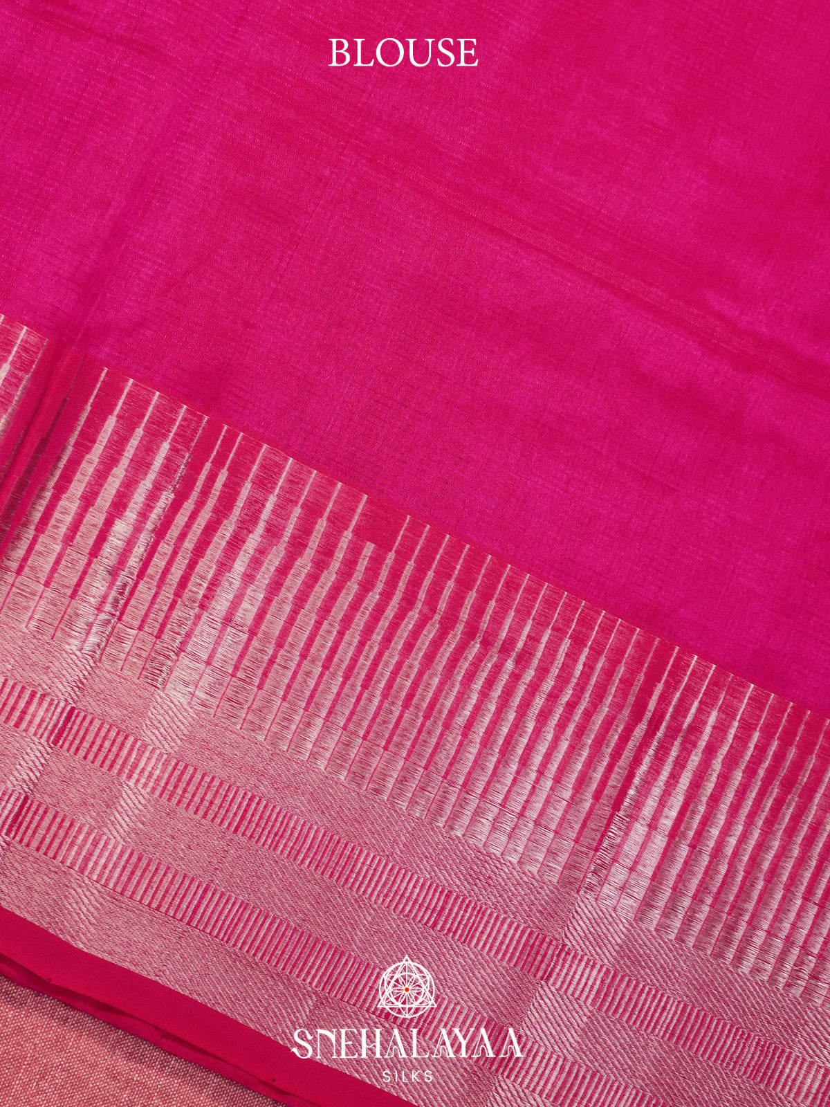 Pink Mangalagiri Silk Cotton Saree