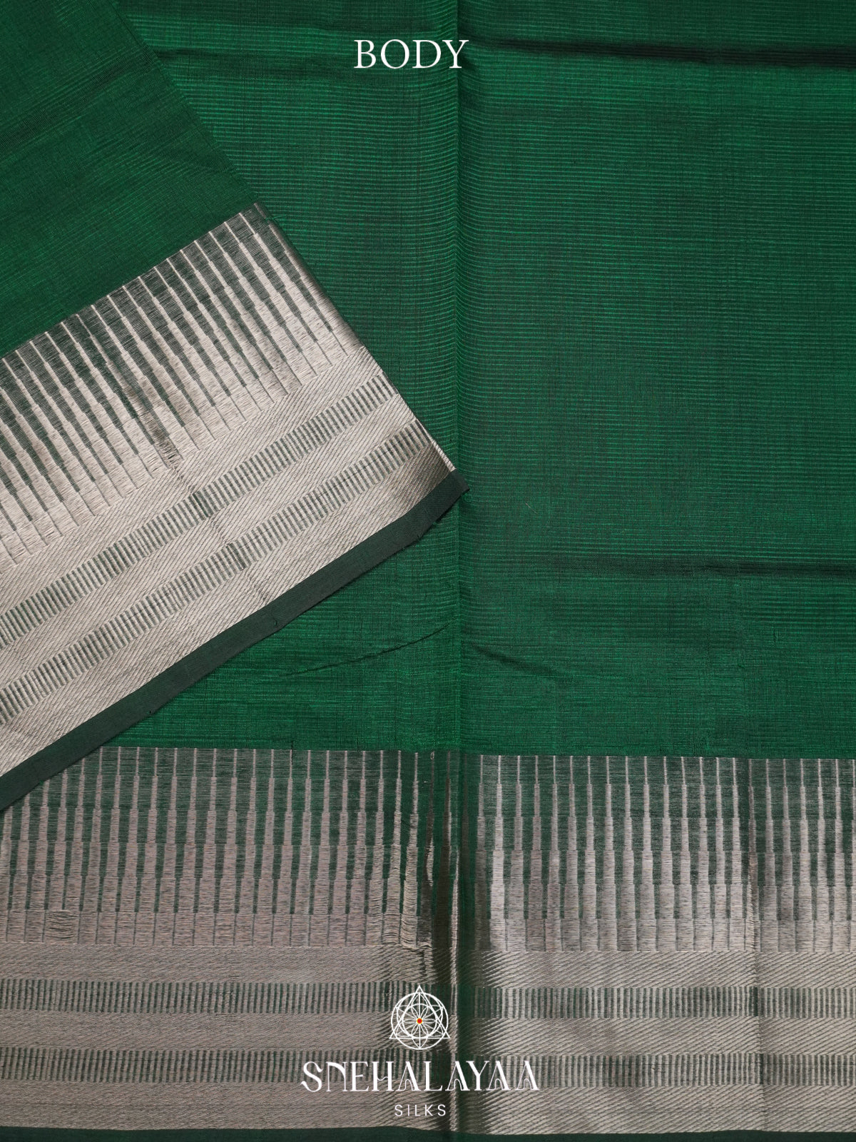 Green Mangalagiri Silk Cotton Saree
