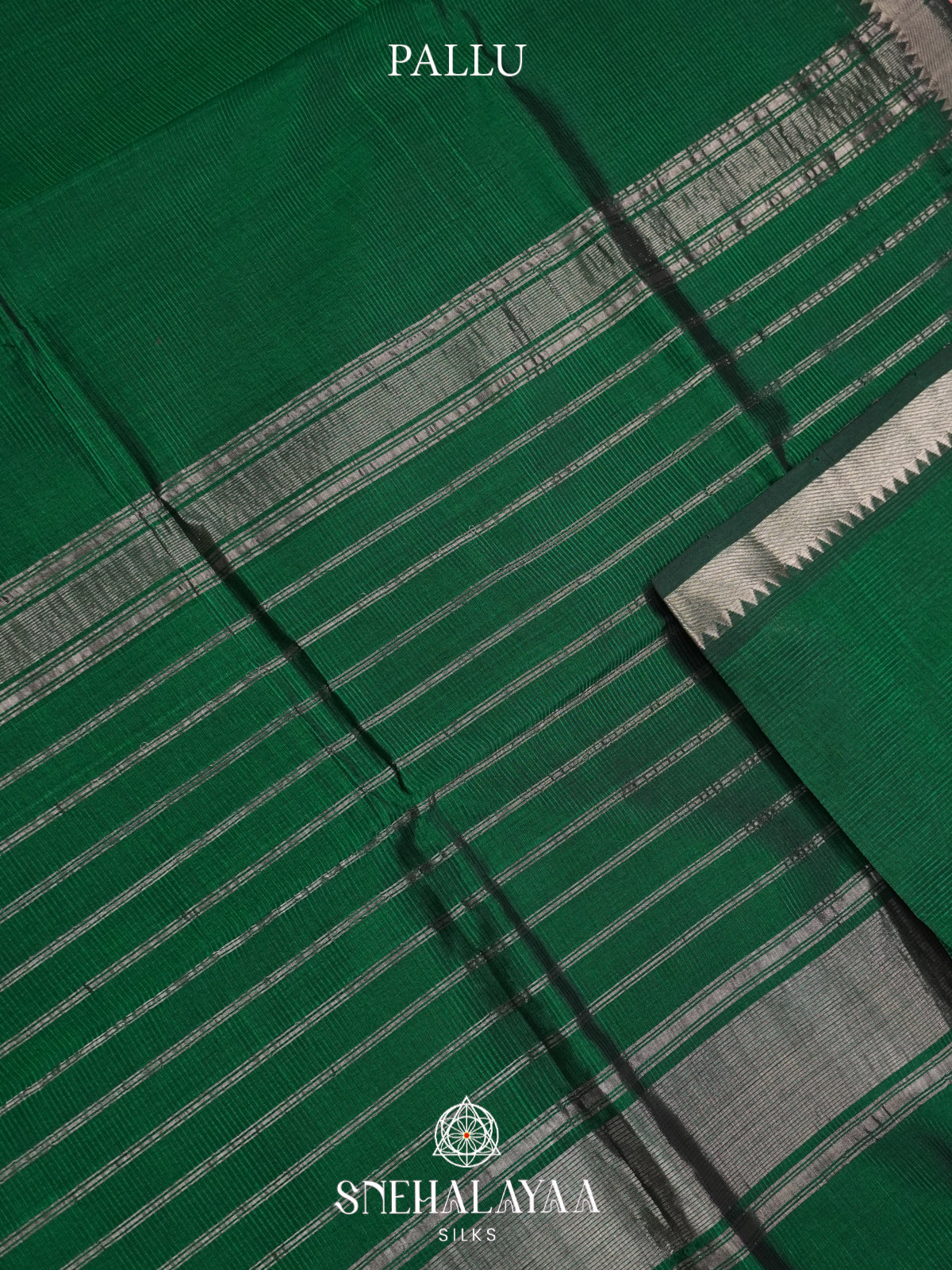 Green Mangalagiri Silk Cotton Saree