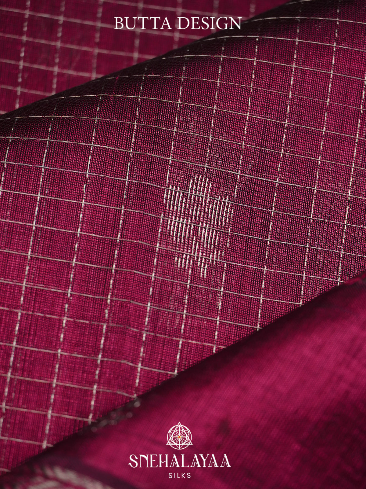 Wine Mangalagiri Silk Cotton Saree