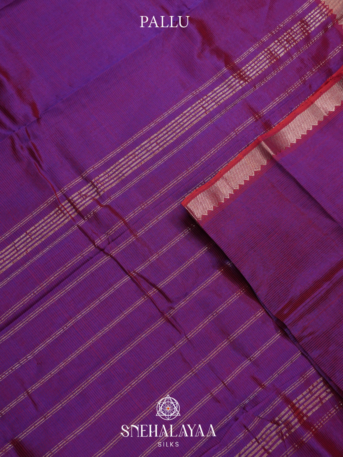 Purple Mangalagiri Silk Cotton