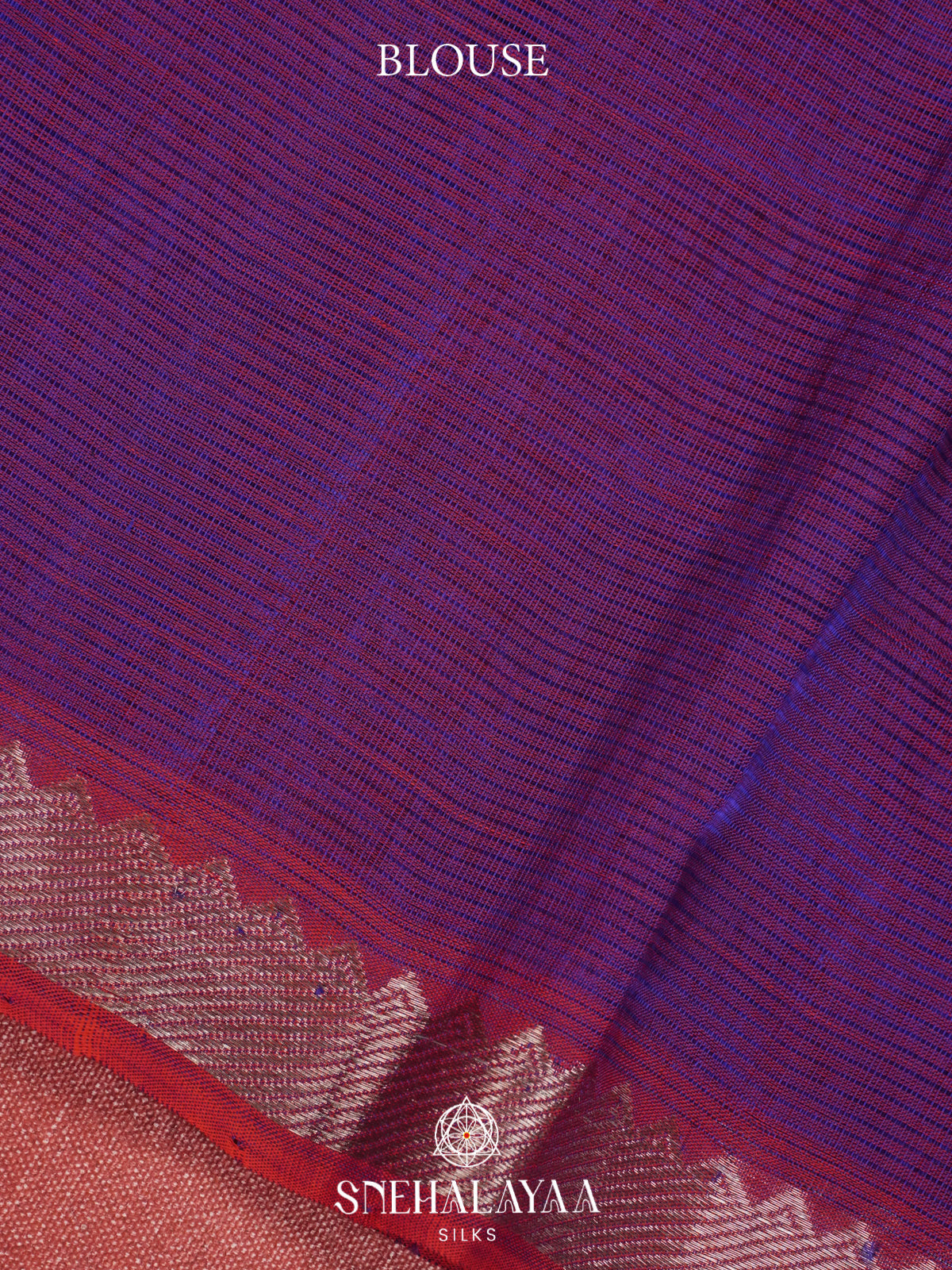 Purple Mangalagiri Silk Cotton