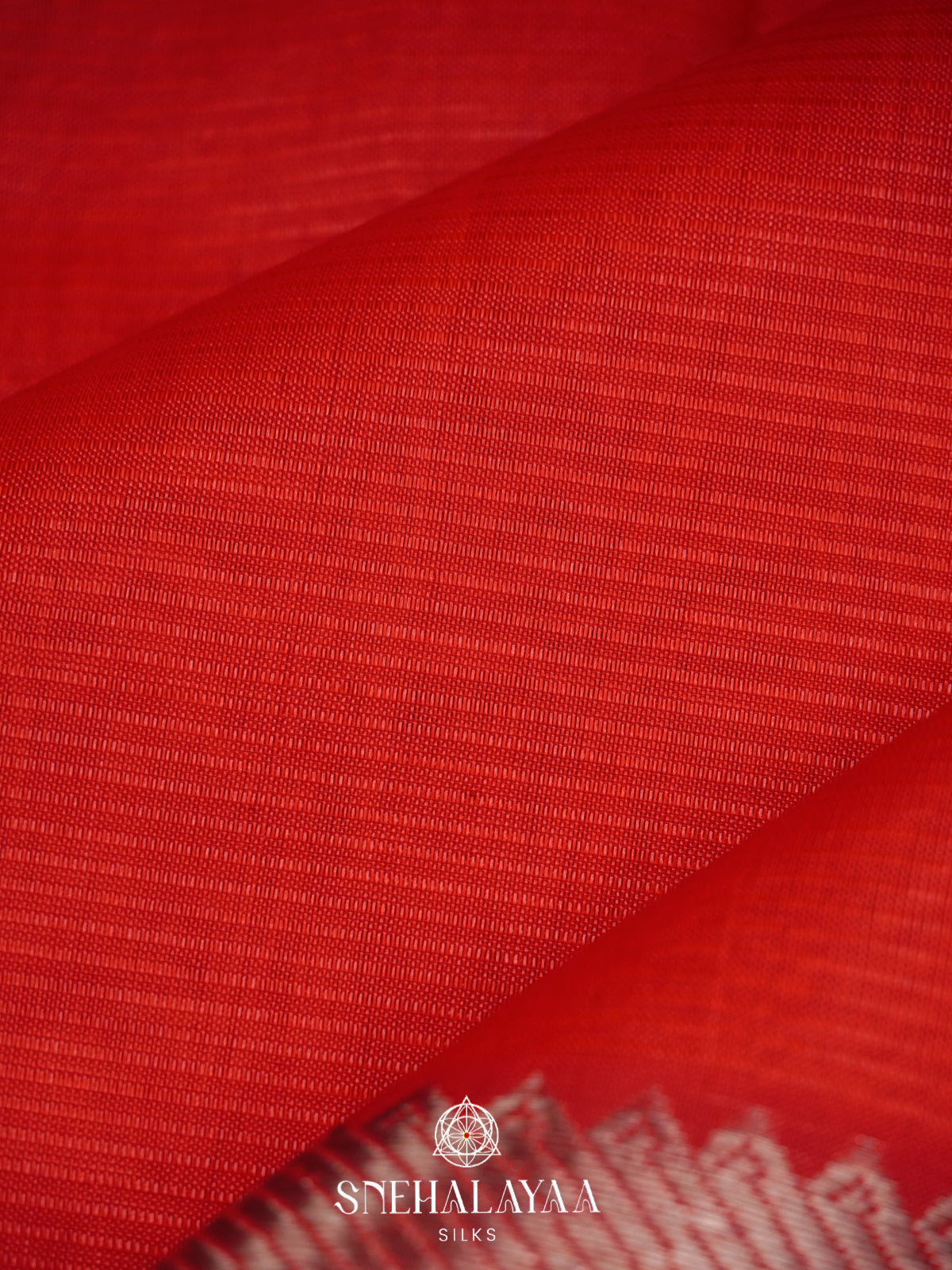 Red Mangalagiri Silk Cotton