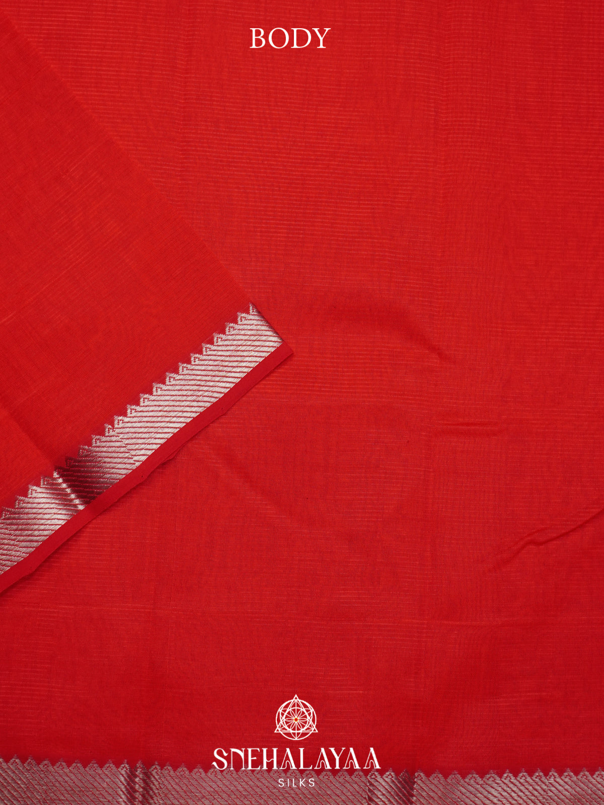 Red Mangalagiri Silk Cotton