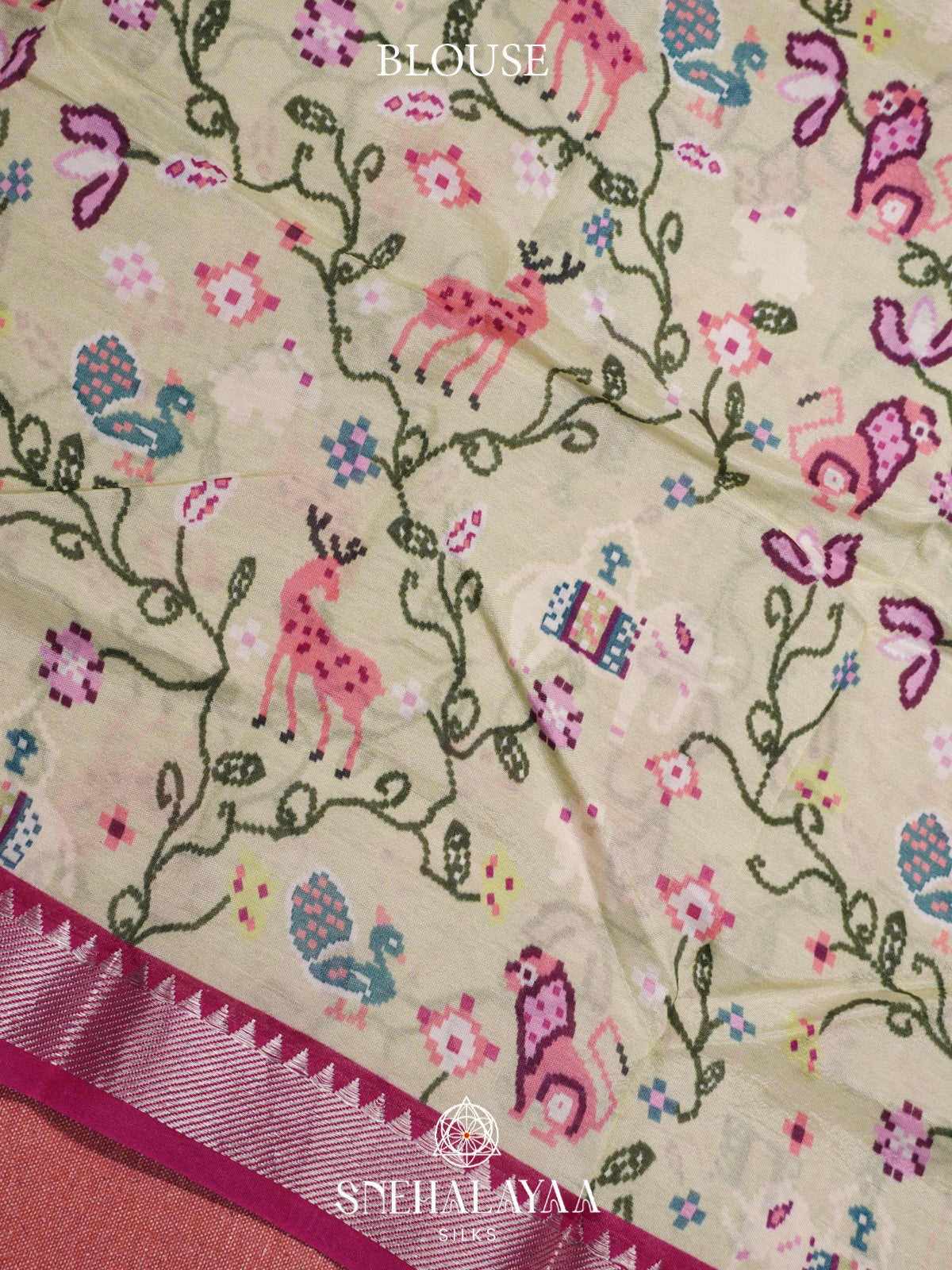 Pink Mangalagiri Silk Cotton
