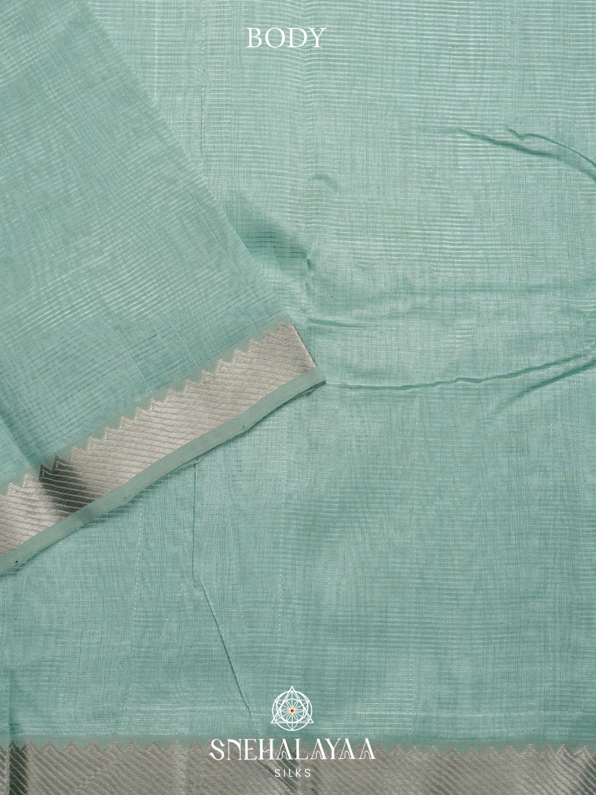 Mint Green Mangalagiri Silk Cotton