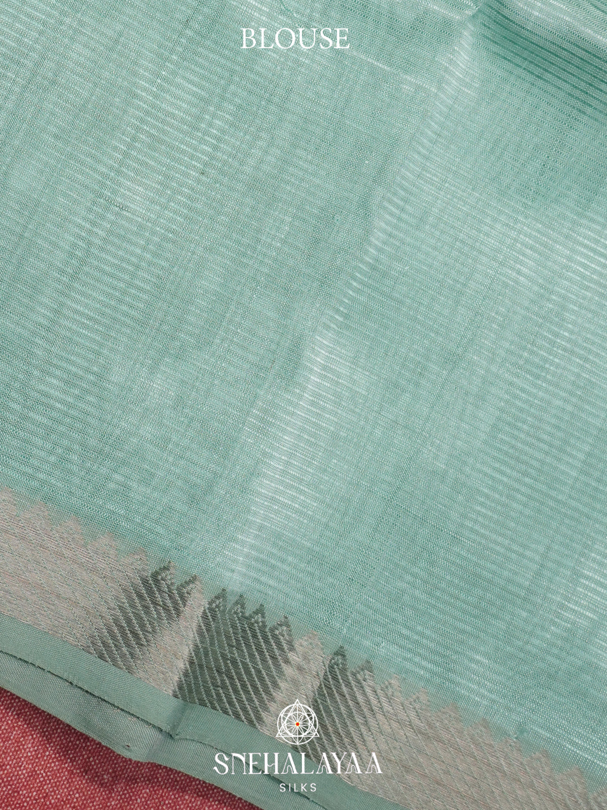 Mint Green Mangalagiri Silk Cotton