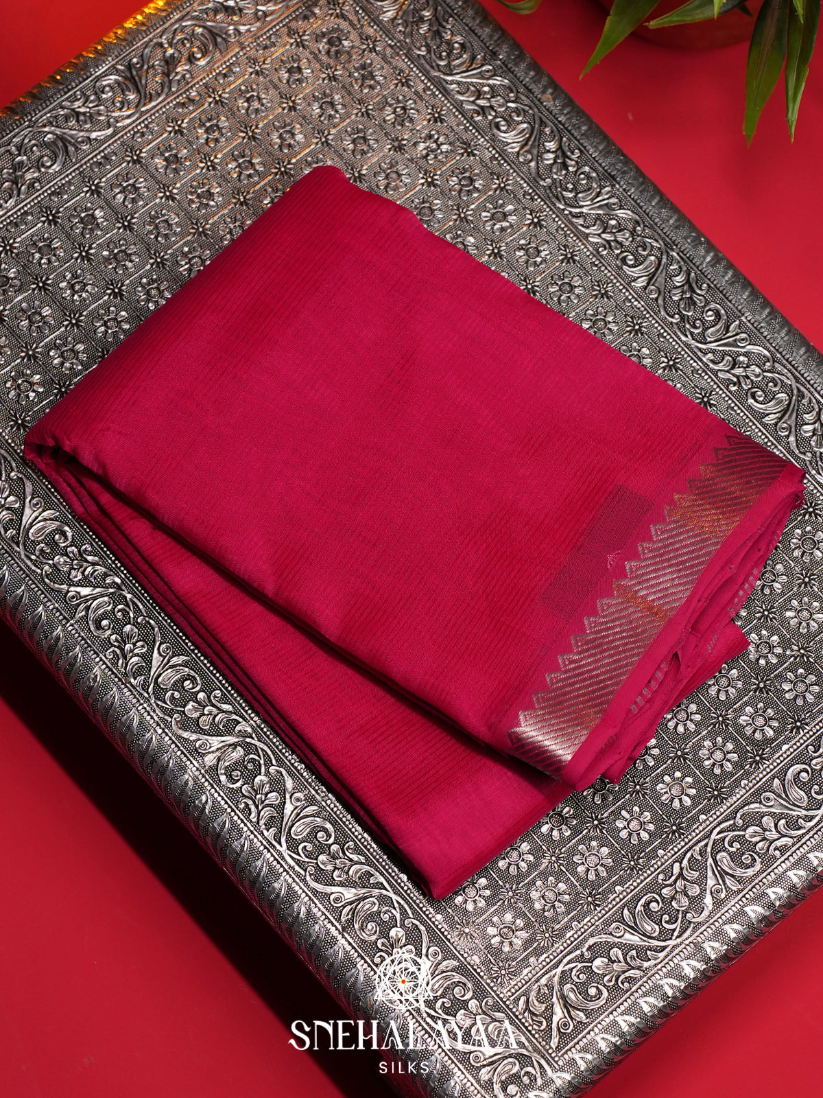 Pink Mangalagiri Silk Cotton