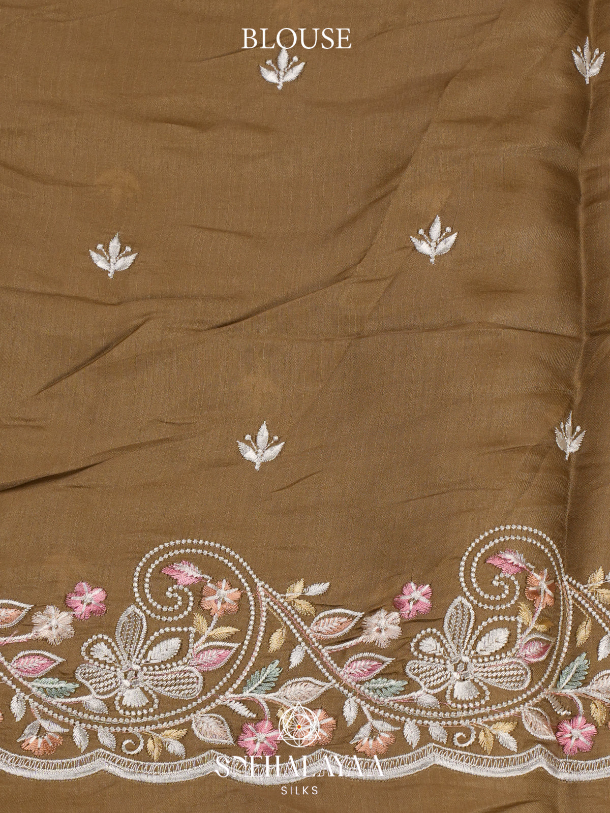 Gold Raw Silk Saree