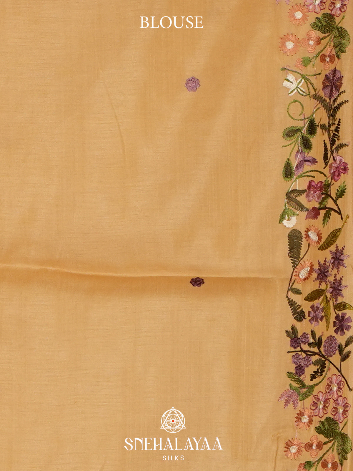 Yellow Raw Silk Saree