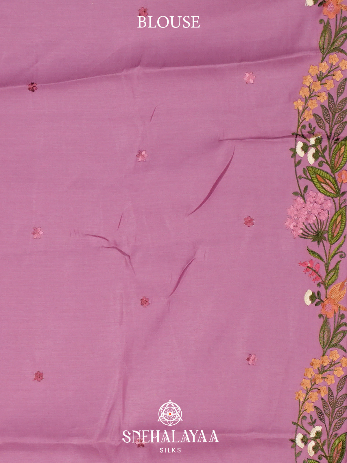 Pink Raw Silk Saree