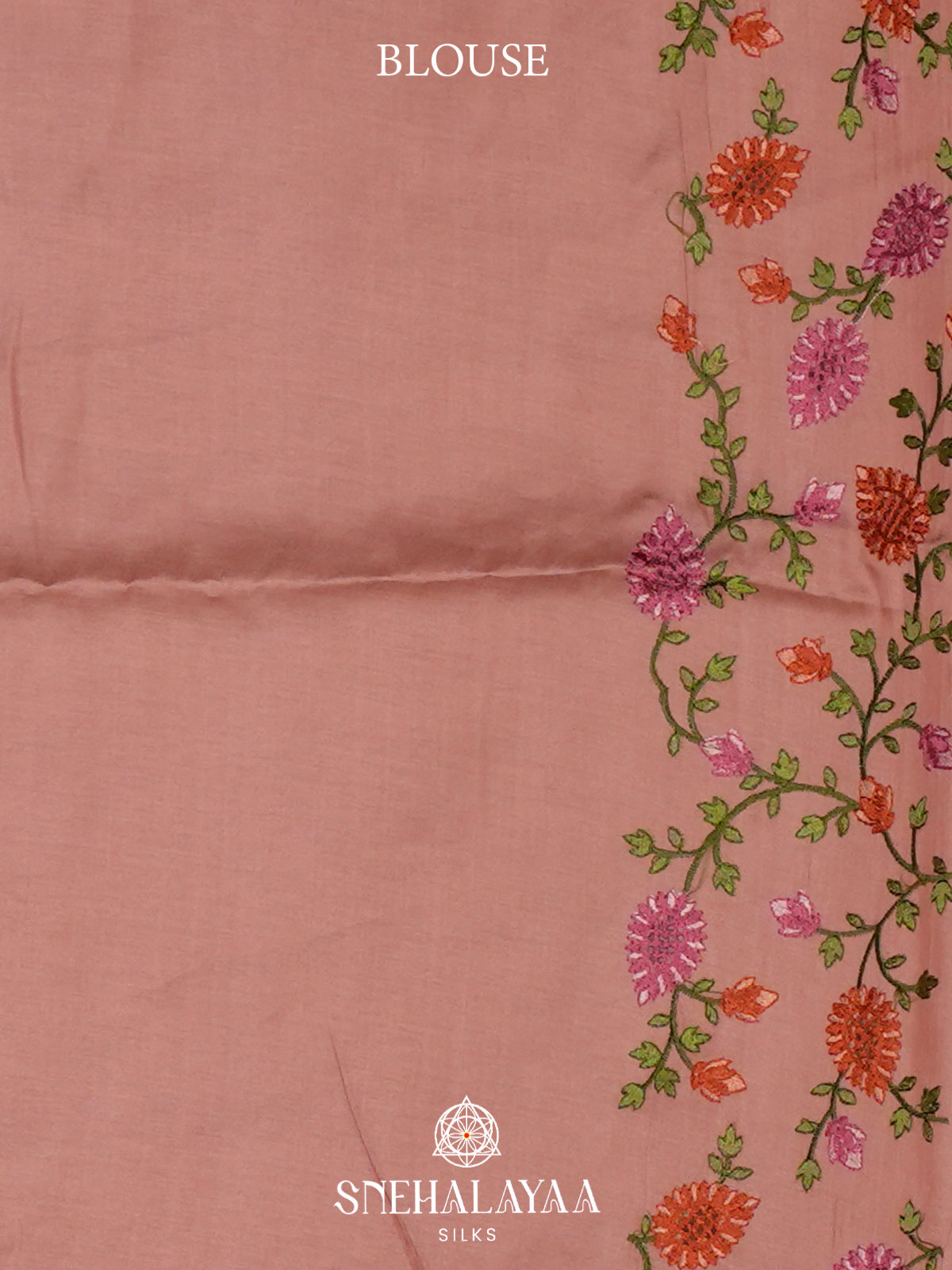 Beige Raw Silk Saree