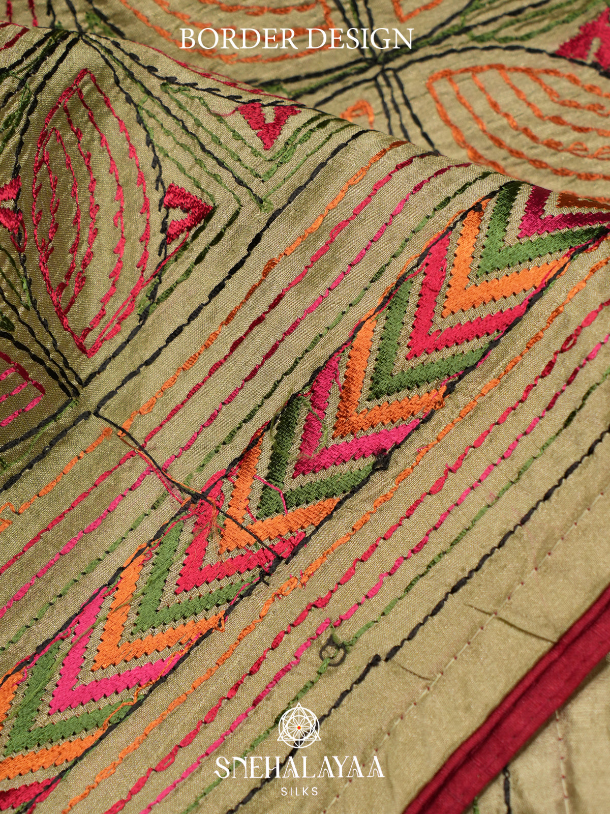 Pista Green Raw Silk Saree