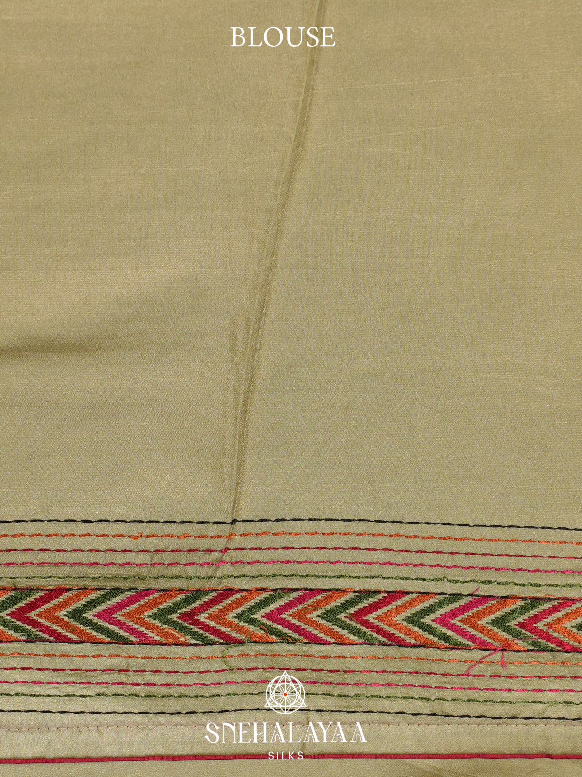 Pista Green Raw Silk Saree