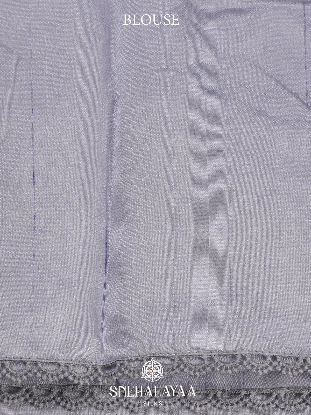 Pale Lilac Raw Silk Saree