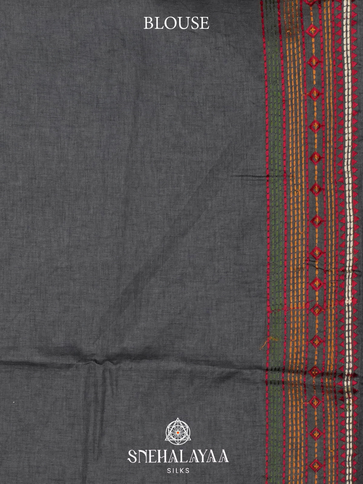 Grey Tussar Saree