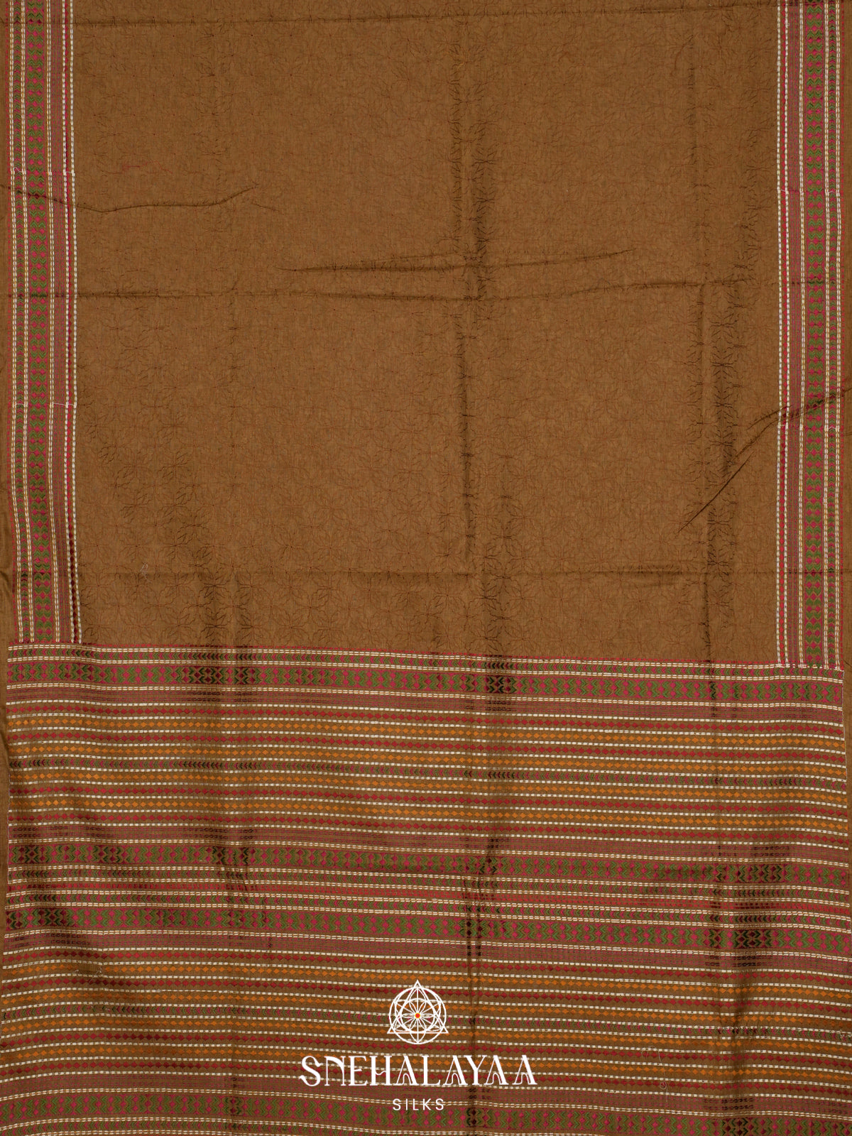 Gold Tussar Saree