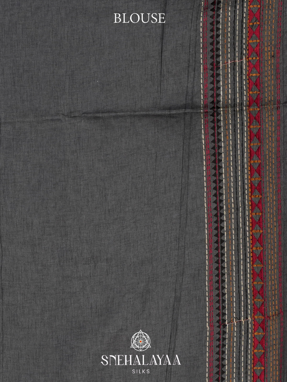Grey Tussar Saree