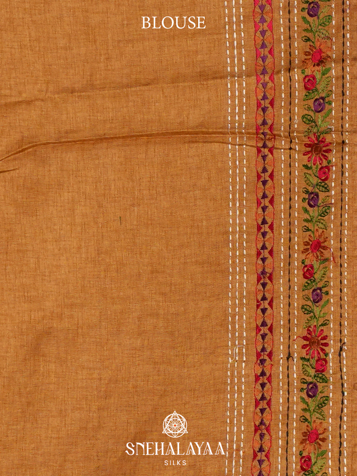 Yellow Tussar Saree