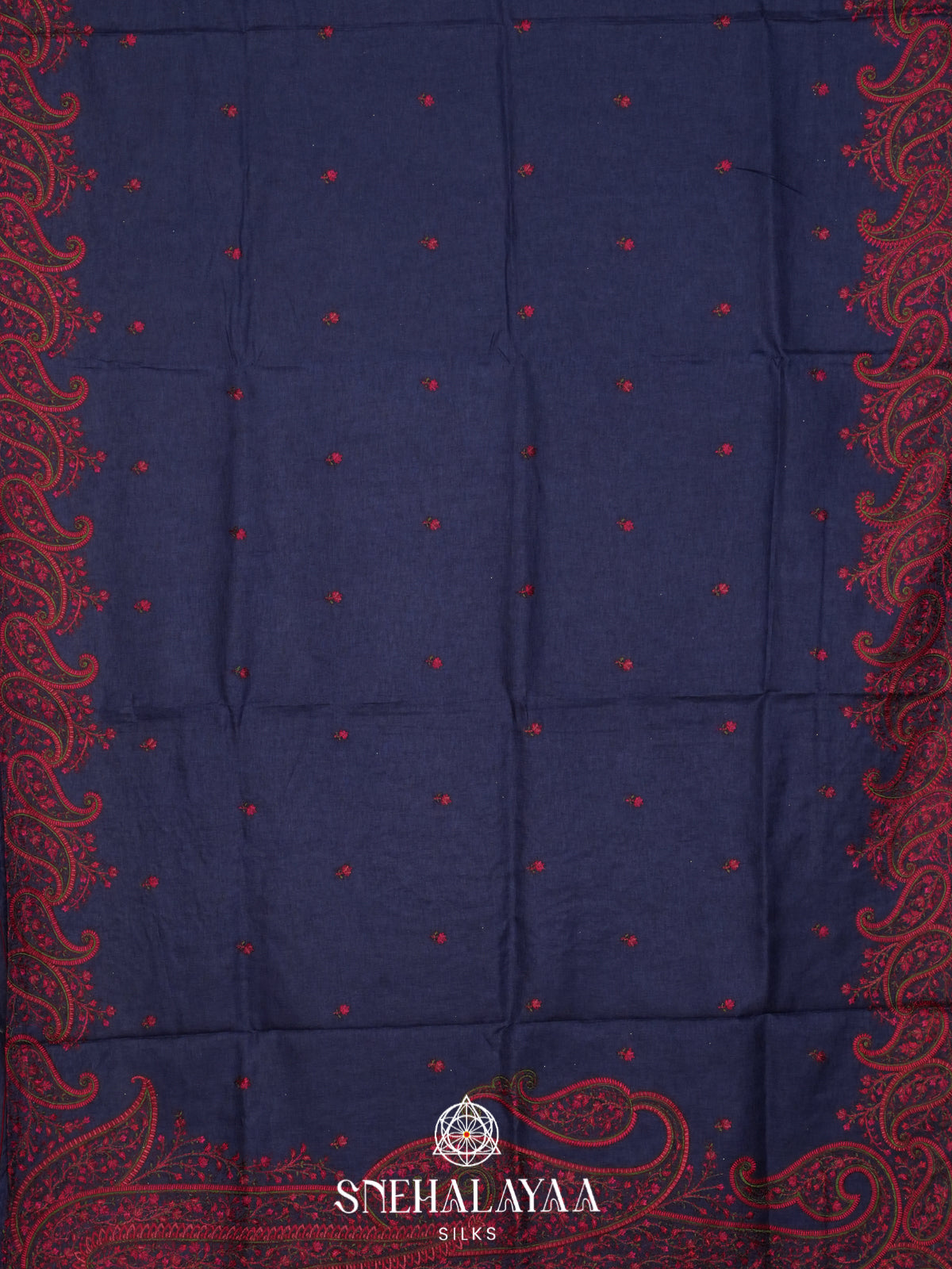 Purple Tussar Saree