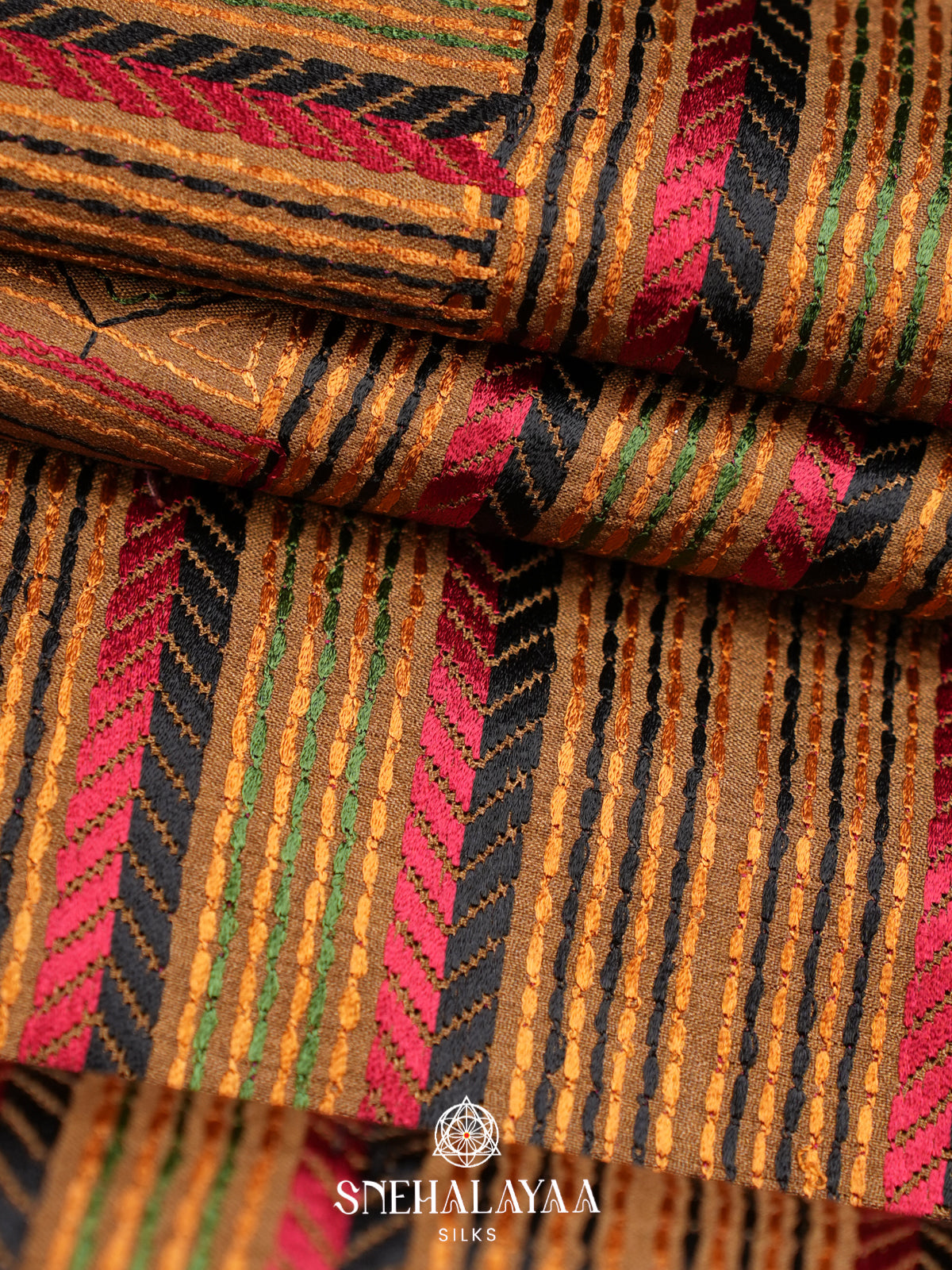 Gold Tussar Saree