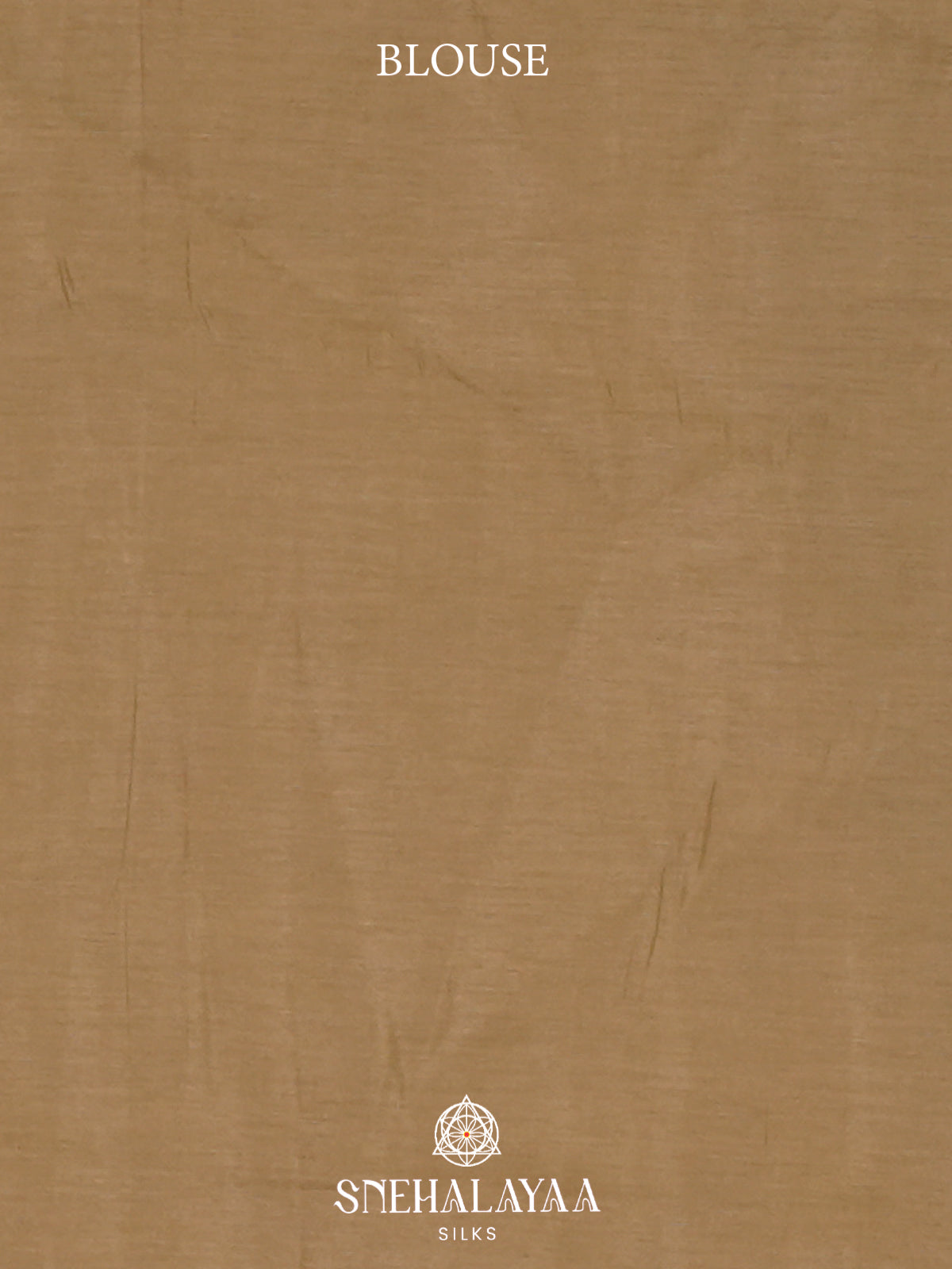 Beige Gold Raw Silk Saree
