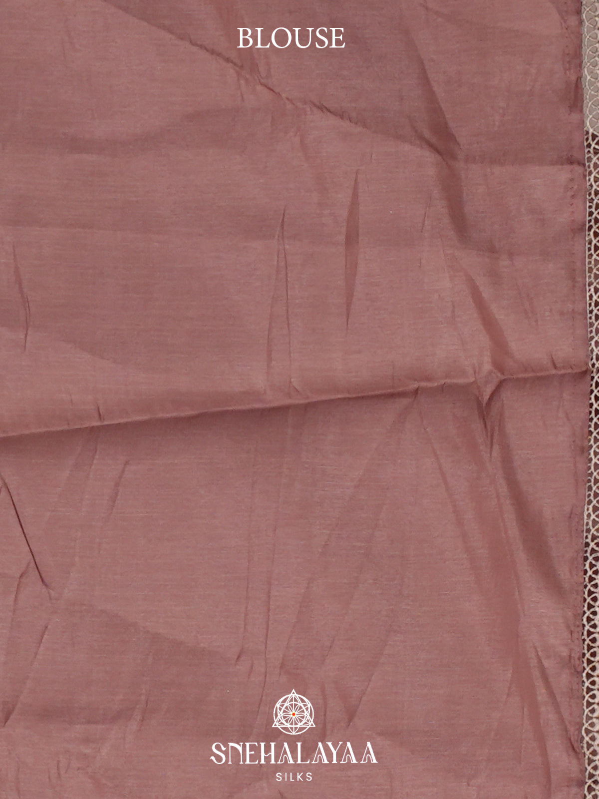 Mauve Raw Silk Saree
