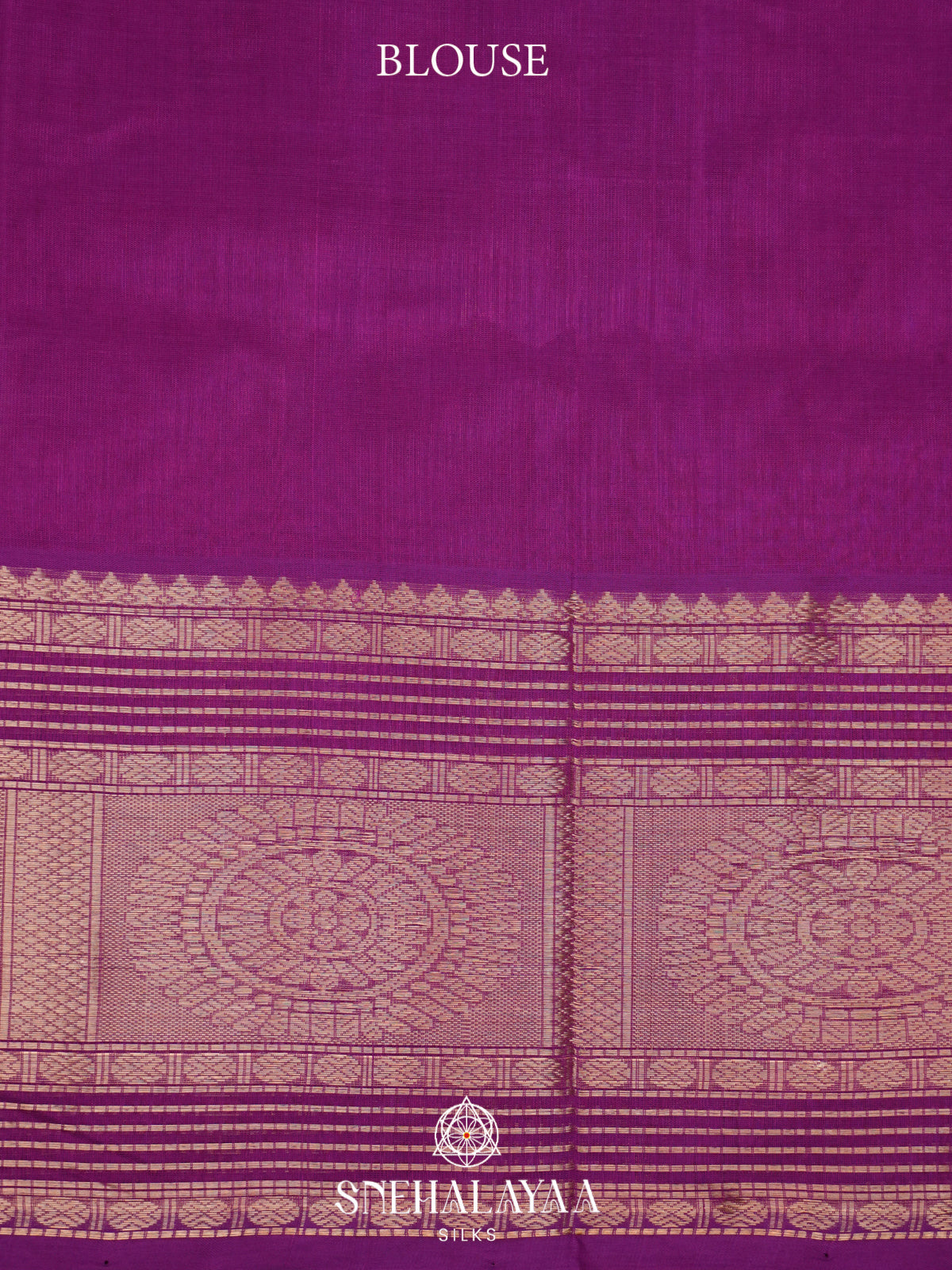 Orchid Pink Mangalagiri Silk Cotton Saree