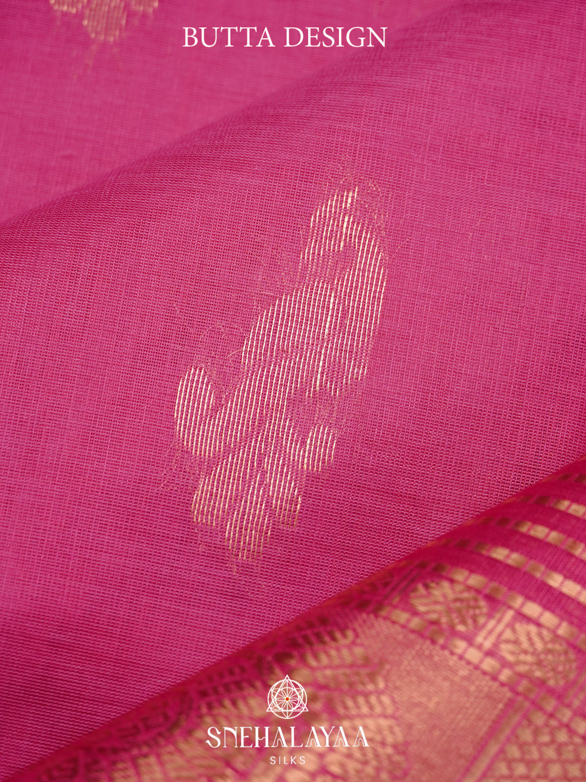 Pink Mangalagiri Silk Cotton Saree
