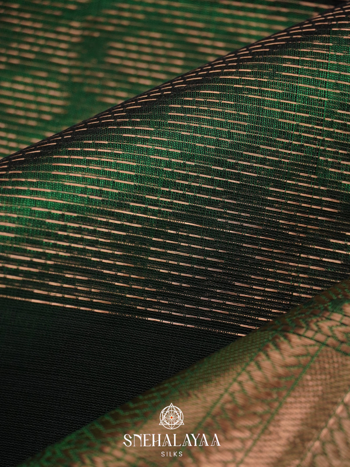 Green Mangalagiri Silk Cotton Saree