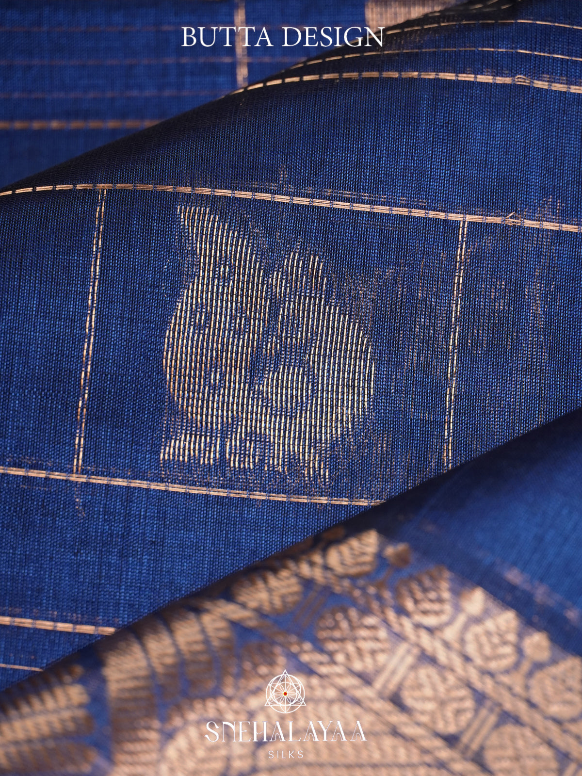 Blue Mangalagiri Silk Cotton Saree