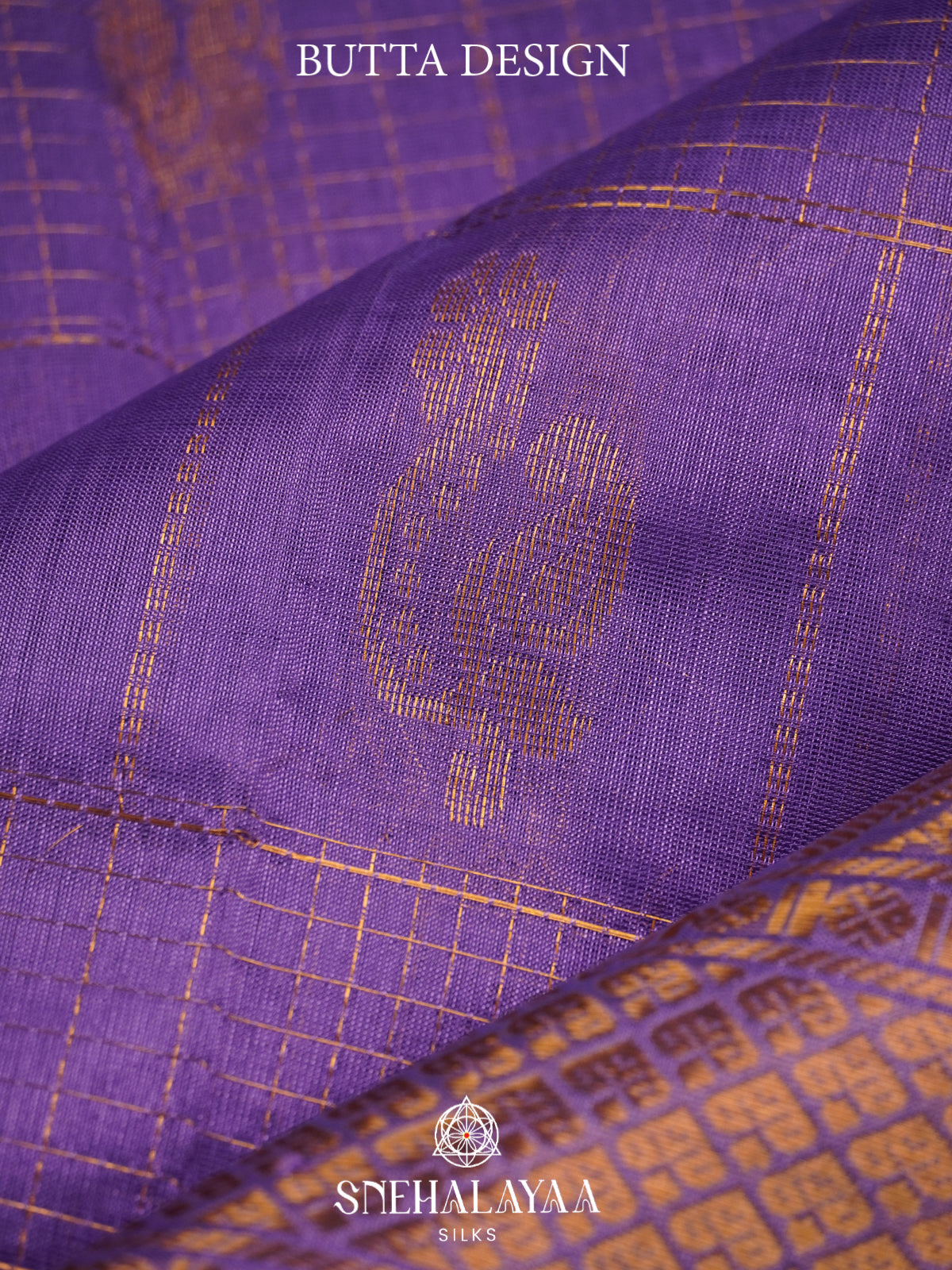 Violet Mangalagiri Silk Cotton Saree