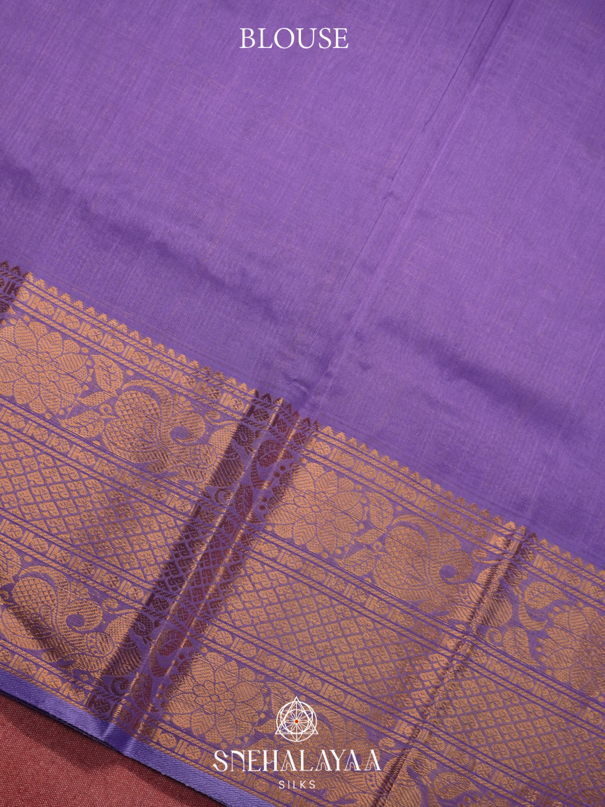 Violet Mangalagiri Silk Cotton Saree
