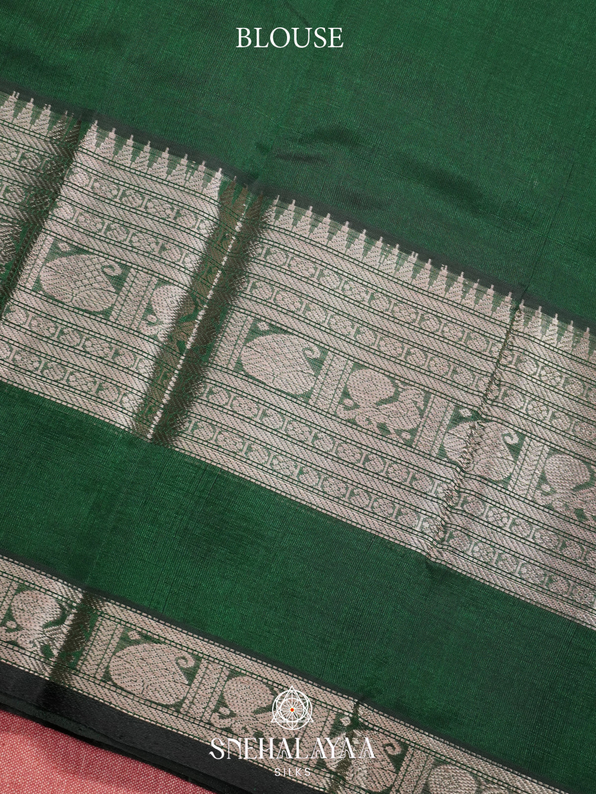 Green Mangalagiri Silk Cotton Saree