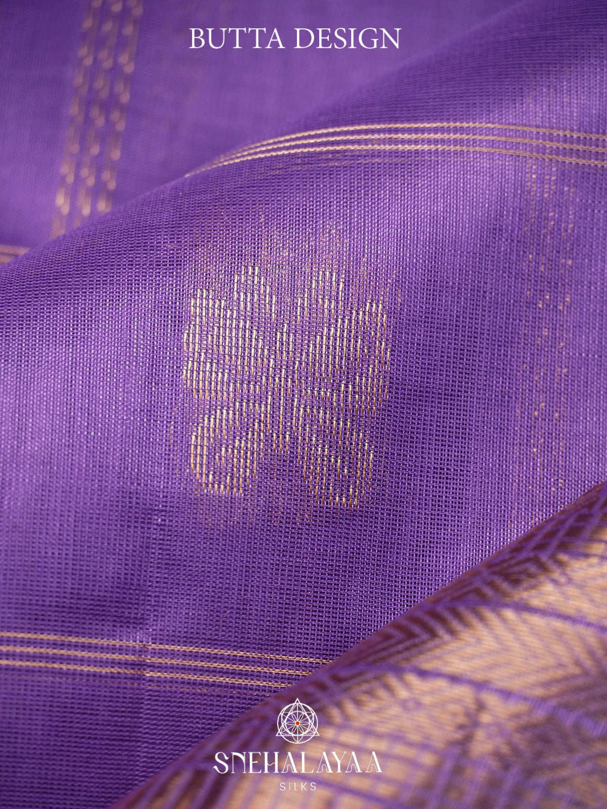 Lilac Mangalagiri Silk Cotton Saree