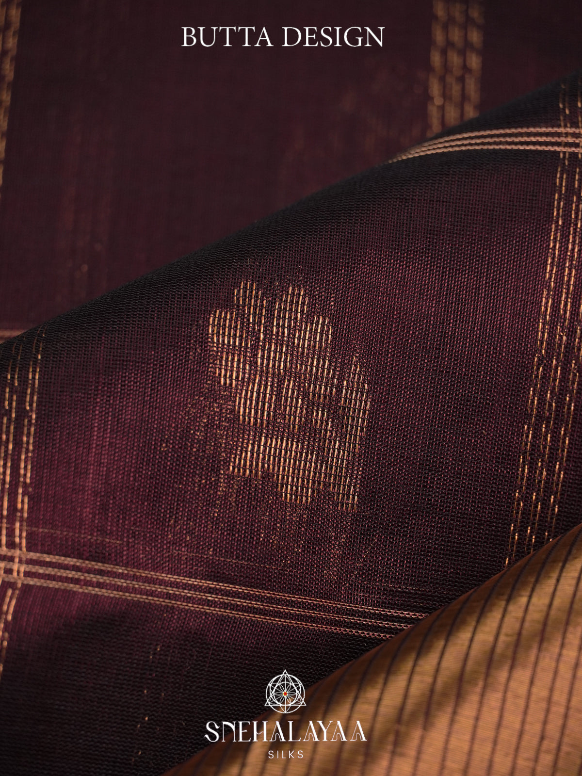 Coffee Brown Mangalagiri Silk Cotton Saree