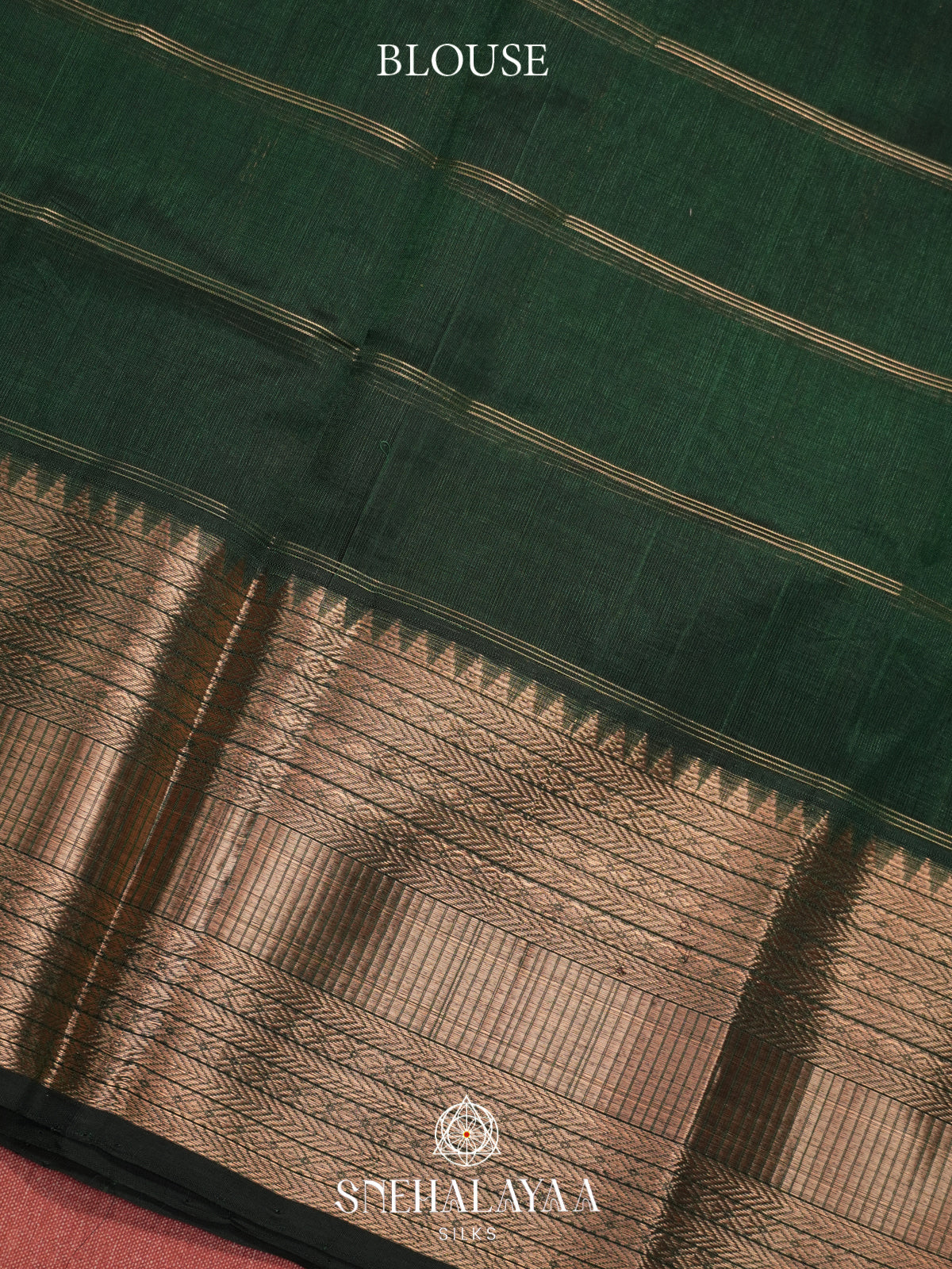 Green Mangalagiri Silk Cotton Saree