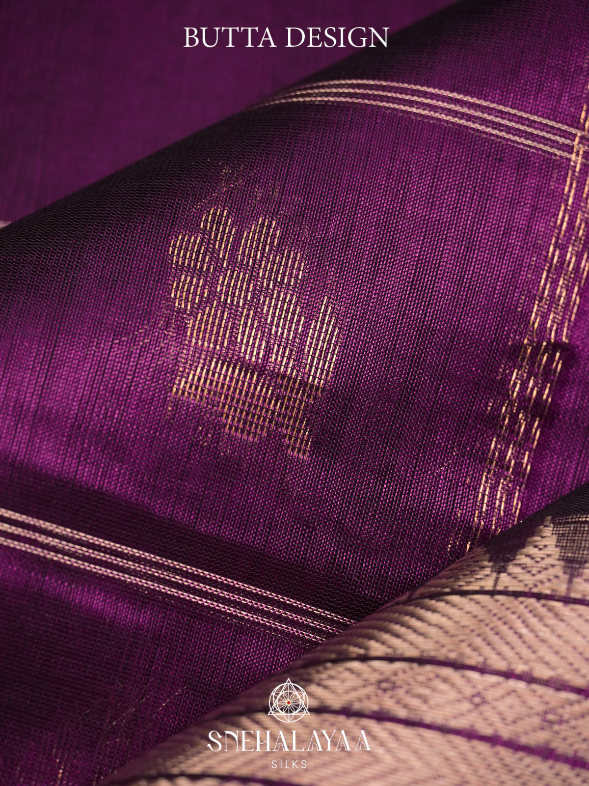 Imperial Purple Mangalagiri Silk Cotton Saree