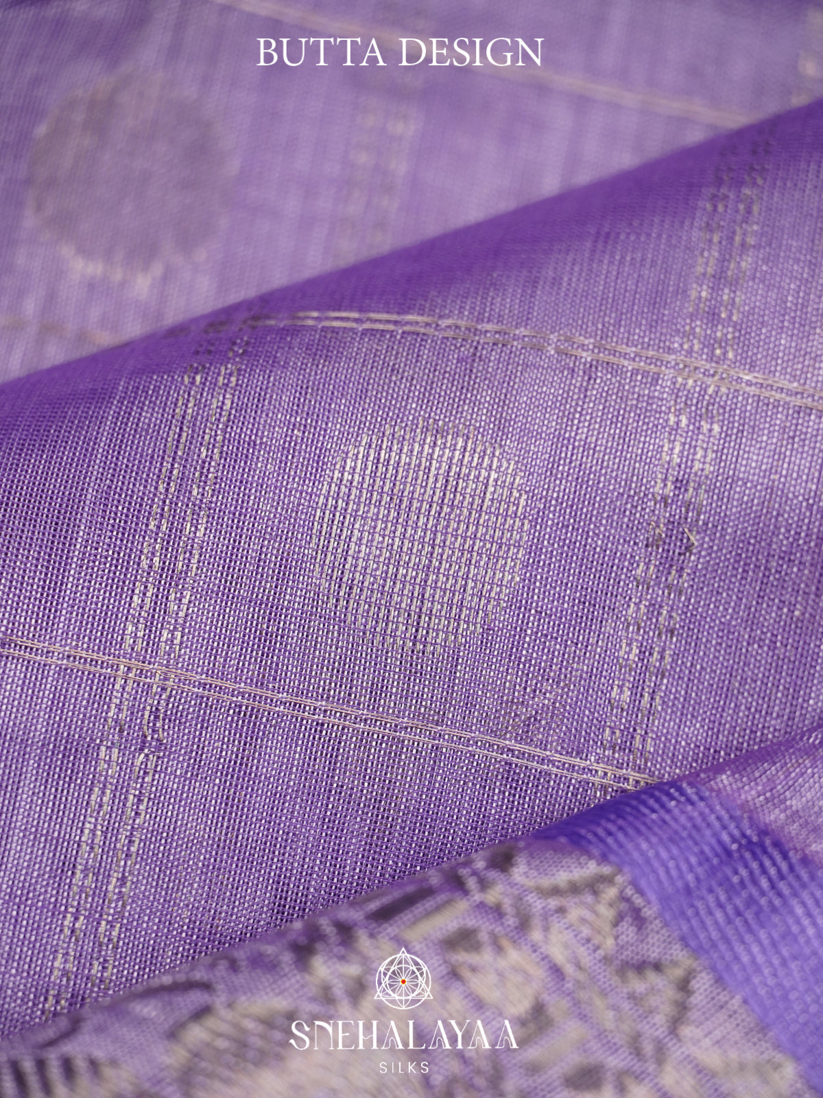 Lavender Mangalagiri Silk Cotton Saree