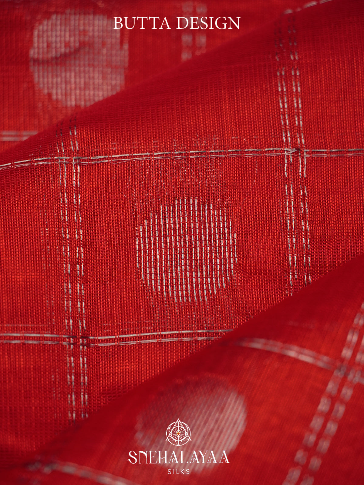 Red Mangalagiri Silk Cotton Saree