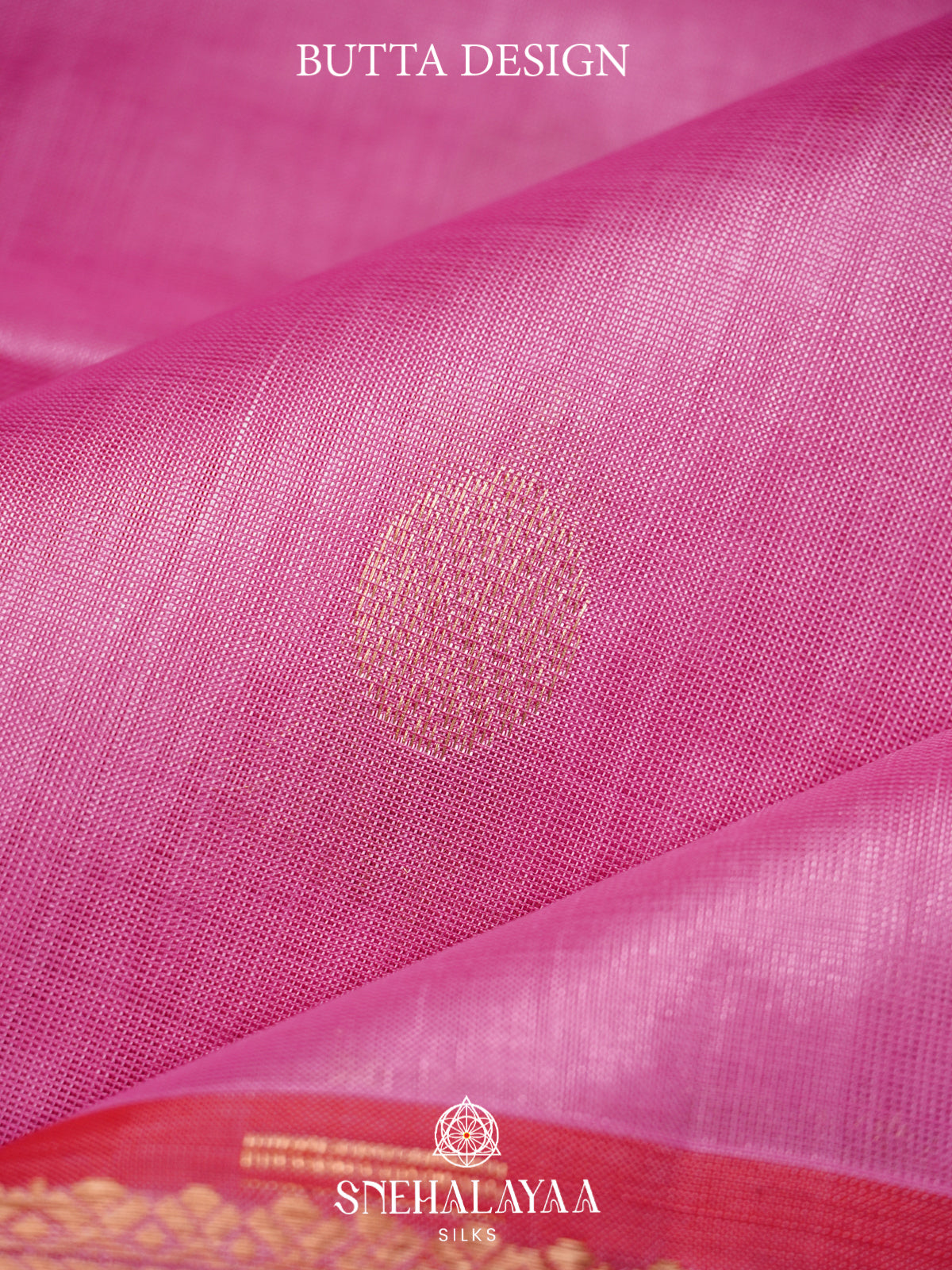Pink Mangalagiri Silk Cotton Saree
