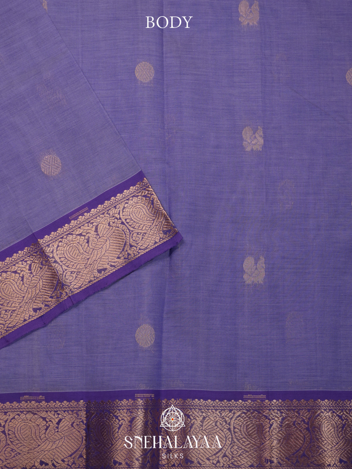 Blue Mangalagiri Silk Cotton Saree