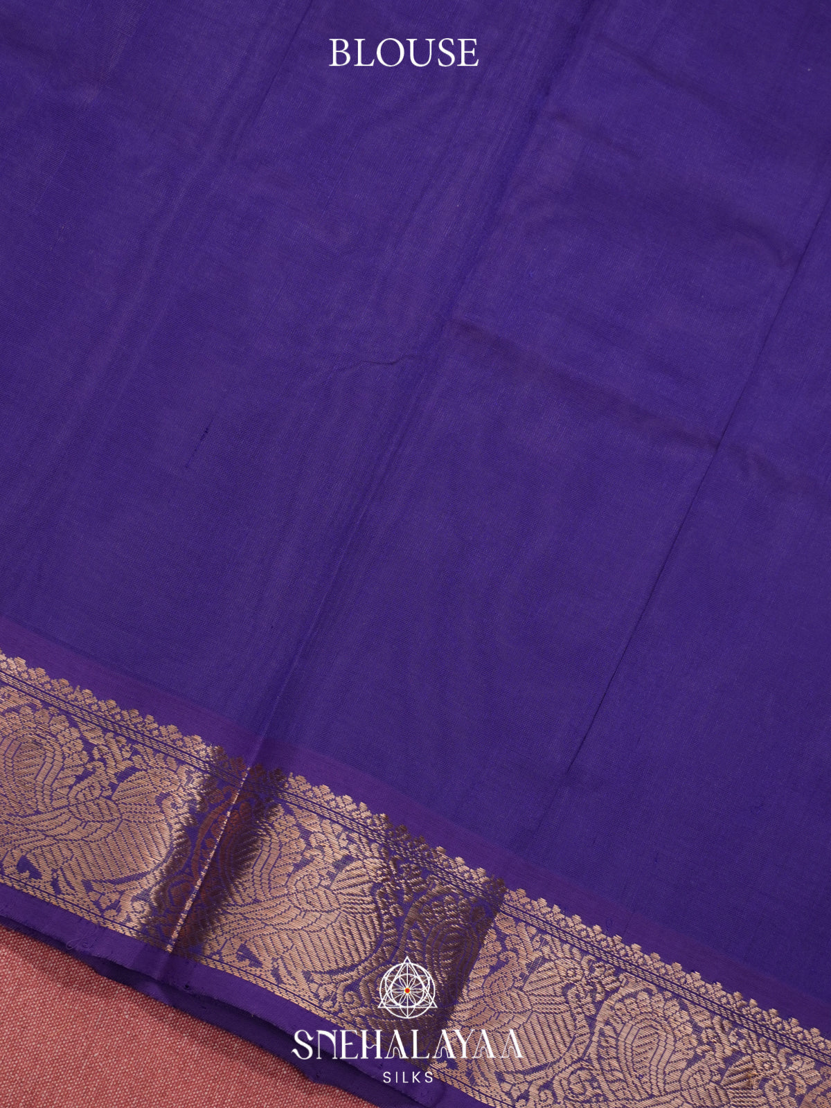 Blue Mangalagiri Silk Cotton Saree