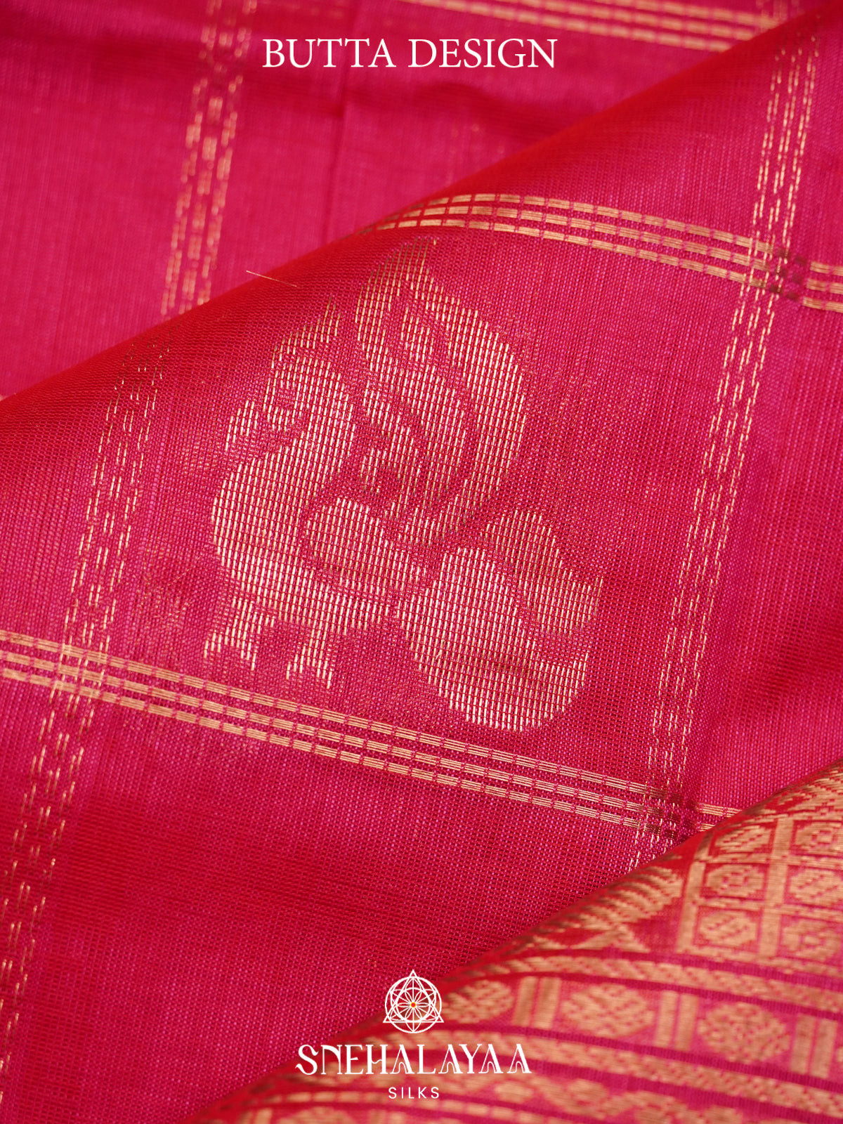 Rani Pink Mangalagiri Silk Cotton Saree