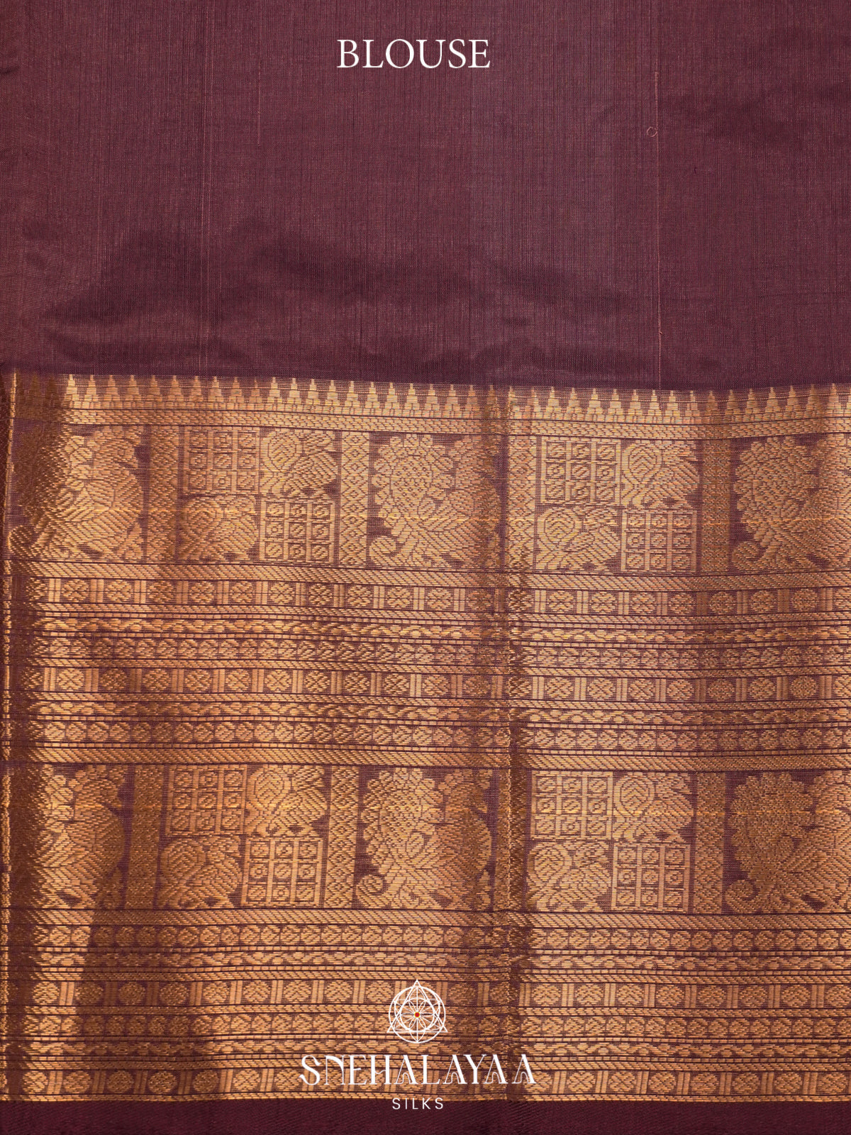 Mauve Mangalagiri Silk Cotton Saree