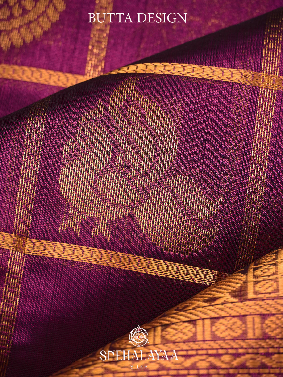 Purple Mangalagiri Silk Cotton Saree