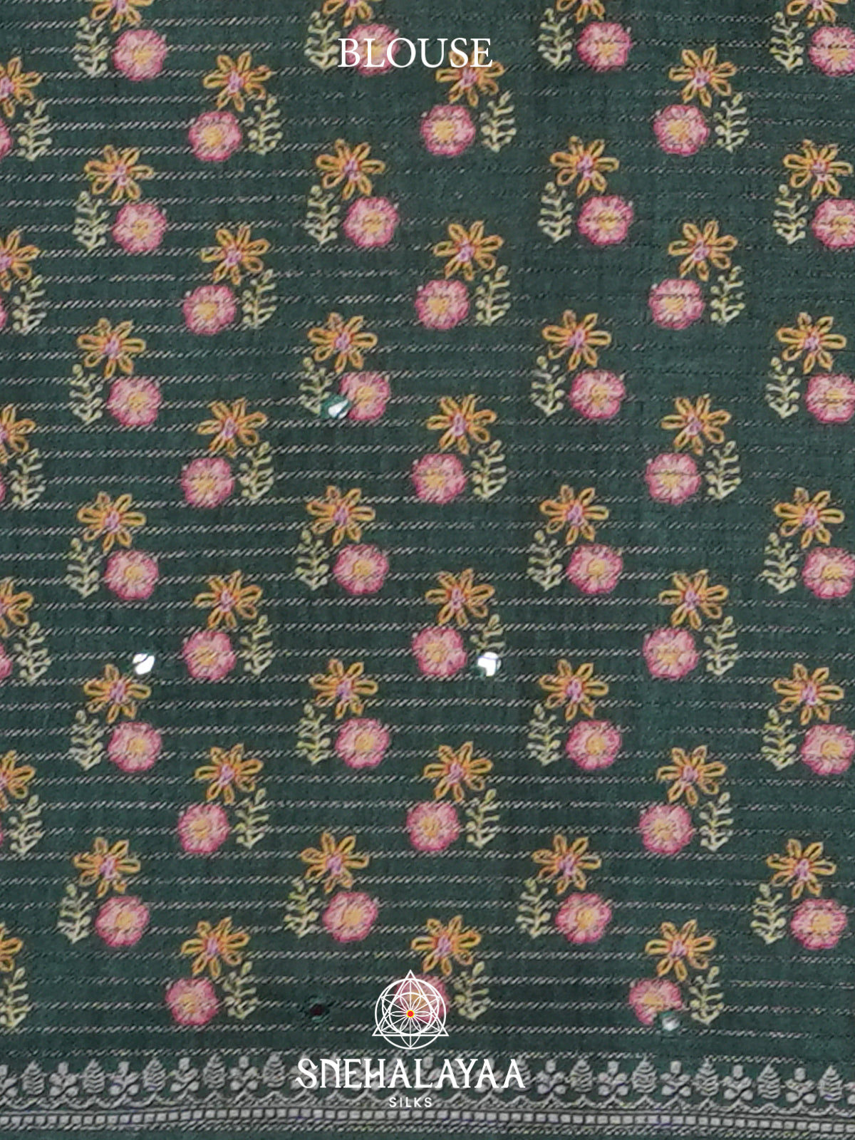 Pale Green Tussar Saree