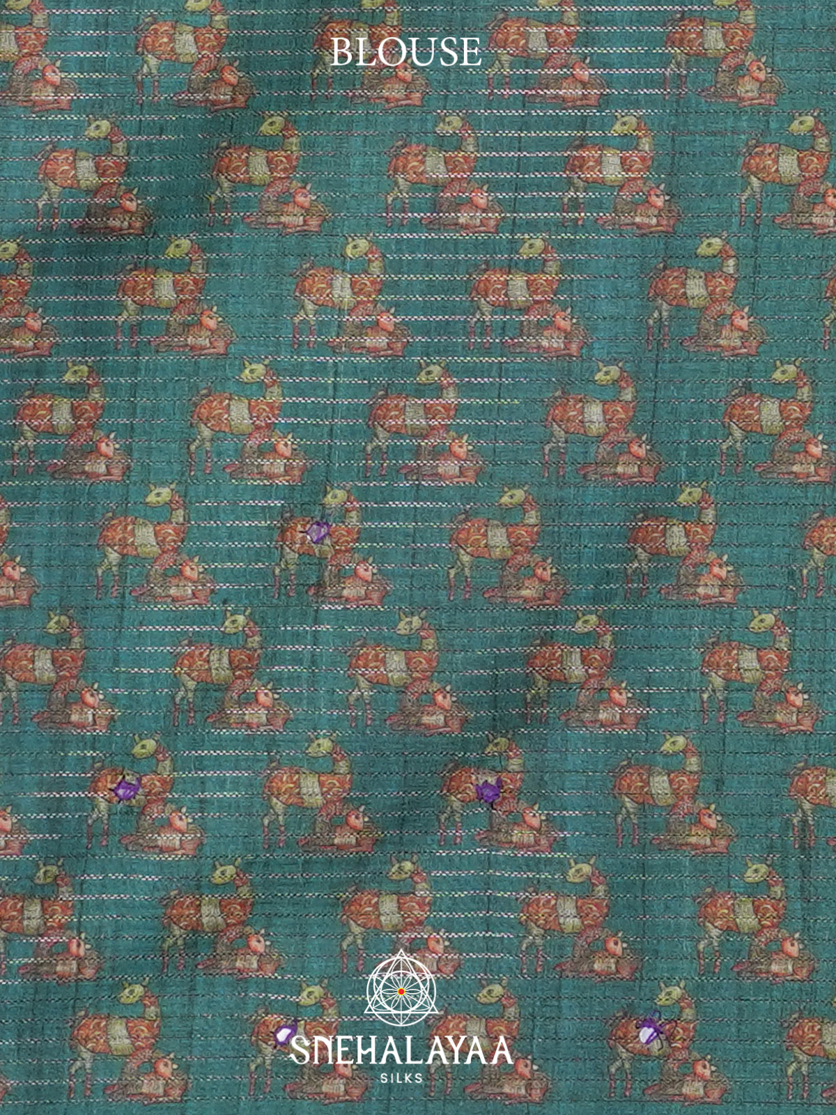 Pale Purple Tussar Saree
