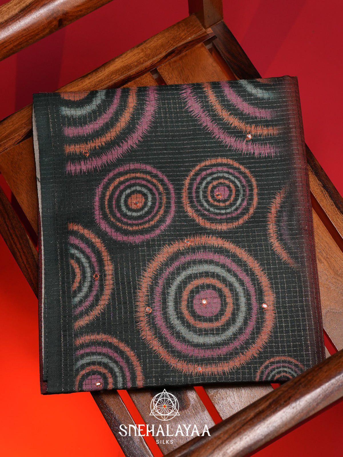 Brown Tussar Saree